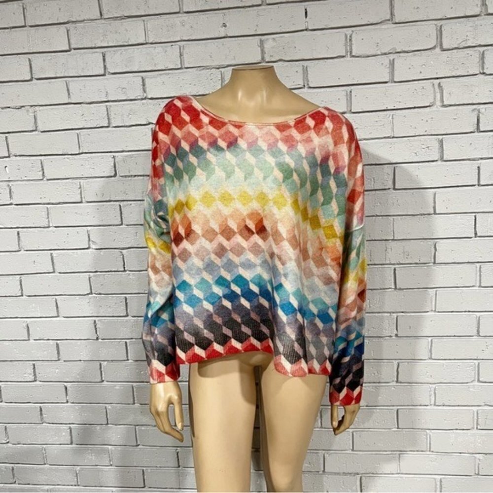 Pilcro Lani Cashmere‎ Boatneck Sweater - Size Large - Picture 6 of 15